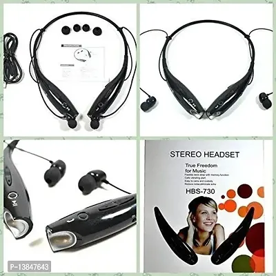 ACCRUMA HBS-730 Bluetooth Wireless In Ear Earphones with Mic (Black)-thumb3