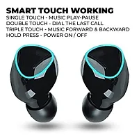 ACCRUMA  M10 TWS Bluetooth In ear Earbuds Wireless Earbuds Bluetooth 5.1 Headphones Earphones, Stereo  Earphones with 2000 mah LED Display Charging Case, Black-thumb1