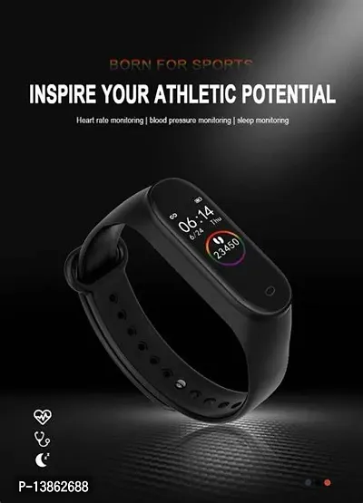 ACCRUMA  M4 Smart Band Bluetooth Plus Fitness Band for Boys/Men/Kids/Women | Sports Watch Compatible-thumb0