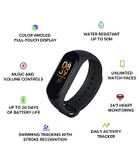 ACCRUMA  M4 Smart Band Bluetooth Plus Fitness Band for Boys/Men/Kids/Women | Sports Watch Compatible-thumb1