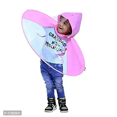 Waterproof Hands-Free Umbrella Rain Hat Headwear Cap Raincoat Outdoor Fishing Golf Child Adult Student Rain Coat Cover Umbrella