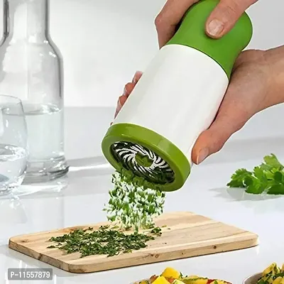 Mbuys Mall Manual Herb Spice Grinder Mill for Seasoning Herbs and Salt Spice Pepper Food Processor Kitchen Tools - Vegetable Fruit Chopper Cutter Grinder Shredder-thumb4