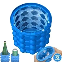 Mbuys Mall Silicone Ice Cube Maker Bucket Revolutionary Space Saving Ice-Ball Makers for Home, Party and Picnic-thumb3