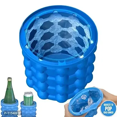 Mbuys Mall Silicone Ice Cube Maker Bucket Revolutionary Space Saving Ice-Ball Makers for Home, Party and Picnic-thumb4