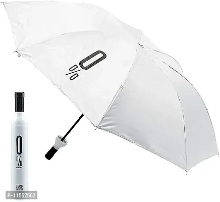 Mbuys Mall Stylish Windproof Windproof Double Layer Umbrella with Bottle Cover Umbrella for UV Protection & Rain | Outdoor Car Umbrella for Women & Men (Multicolour)-thumb2