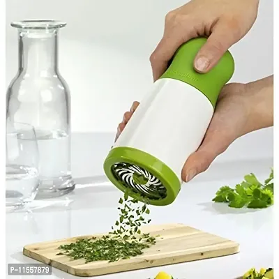 Mbuys Mall Manual Herb Spice Grinder Mill for Seasoning Herbs and Salt Spice Pepper Food Processor Kitchen Tools - Vegetable Fruit Chopper Cutter Grinder Shredder-thumb0