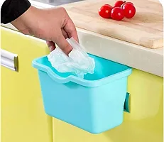 Mbuys Mall Kitchen Cabinet Door Hanging Trash Garbage Bin Can Rubbish Container Plastic Fruit Storage Container/Organizer/Hanging Trash Bin/Garbage Holder (Multi-color)-thumb4
