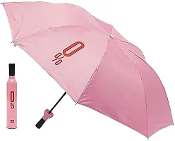 Mbuys Mall Stylish Windproof Windproof Double Layer Umbrella with Bottle Cover Umbrella for UV Protection & Rain | Outdoor Car Umbrella for Women & Men (Multicolour)-thumb4