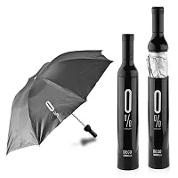 Mbuys Mall Water Bottle Umbrella, Wine Bottle Umbrella Creative Folding Umbrella UV Prevent Umbrella (Multicolor-Pack of 1)-thumb2