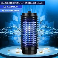 Mbuys Mall Mini Home Mosquito Lamp Fly Killer No Radiation Electronic Mosquito Black 110V Catching Machine with Night lamp-thumb1