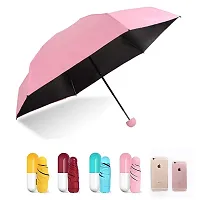 Mbuys Mall Windproof Multi Color Foldable Mini Cute Capsule Umbrella-thumb1