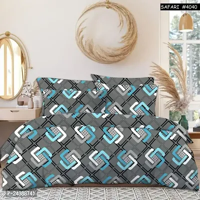 Stylish Double Bedsheet with Pillow Covers-thumb0