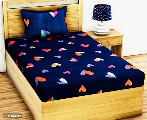 1 single bedsheet with 1 pillow cover