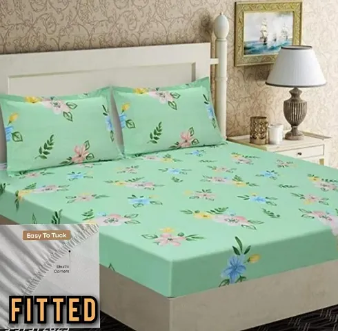 Elastic Fitted Double Bedsheets