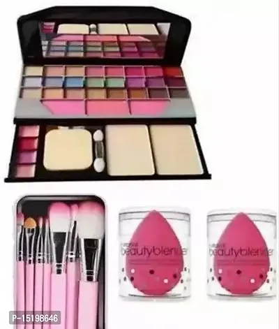 Makeup Combo-6155 , Puff , Helo Kity