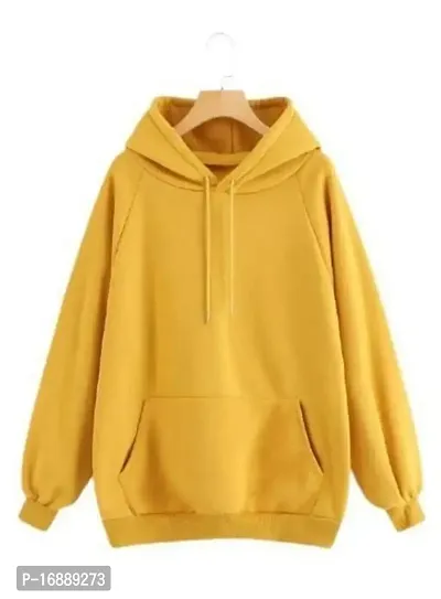 savsons Plain Color Hoodie: Simple, Yet Timeless and Stylish in Solid Colors Mustard