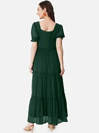 Classic Georgette  Maxi Length Western Wear For Women-thumb2