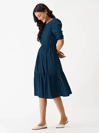 Women Fit and Flare Dress-thumb1