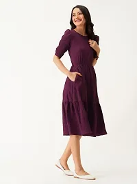 Women Fit and Flare Dress-thumb1