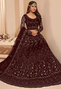 Stylish Net Embroidered Lehenga Choli for Women-thumb1