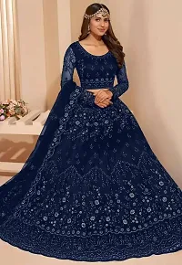 Stylish Net Embroidered Lehenga Choli for Women-thumb4