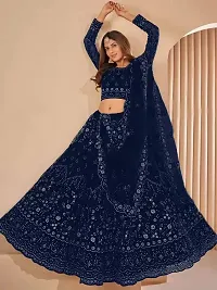 Stylish Net Embroidered Lehenga Choli for Women-thumb2