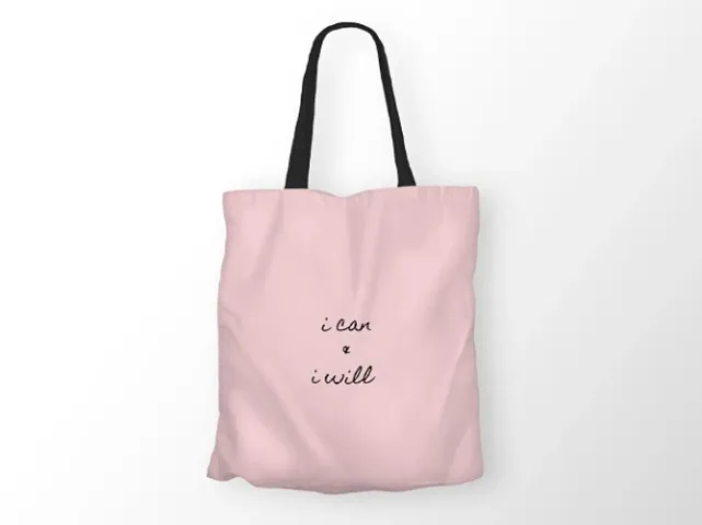 Trendy Printed Canvas Tote Bags For Women