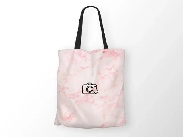 Camera Canvas Tote Bag