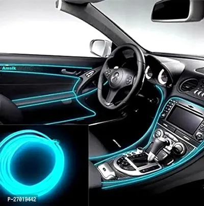 Luxury Dashboard Ice Blue Strip Light 5 Meters For Hyundai Elite I20