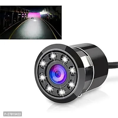 8 Led Night Vision Waterproof Car Rear View Reverse Parking Camera For Tata Indigo Cs-thumb0