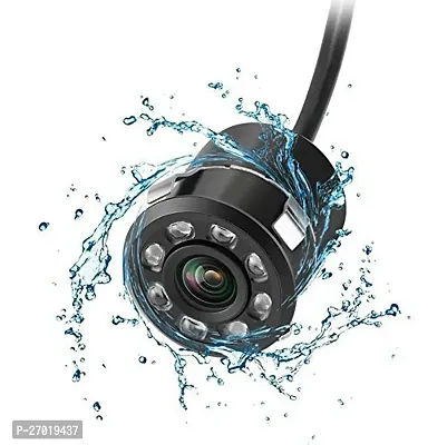 8 Led Night Vision Waterproof Car Rear View Reverse Parking Camera For Hyundai Grand I10