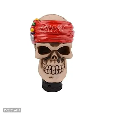 Pirate Skull Gear Knob For Tata Indica