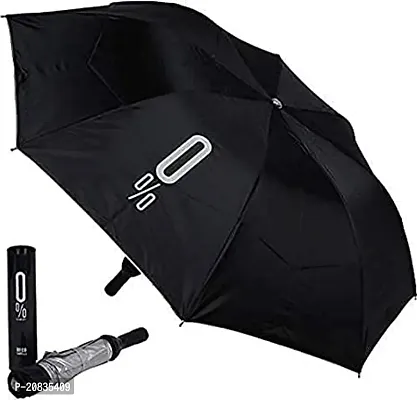 Fold Portable Bottle Umbrella For Uv Protection And Rain (Black)