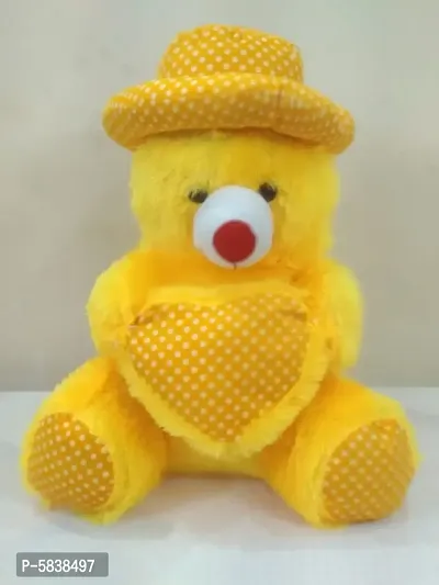 teddy bear cap yellow
