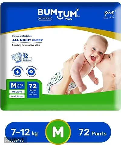 Bumtum Baby Pull-Up Diaper Pants - M  72 Pieces