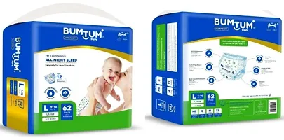 Bumtum Baby Pull-Up Diaper Pants - Large  62 Pieces-thumb1