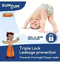 Bumtum Chhota Bheem Premium Baby Pull-Up Diaper Pants Small 4-8Kgs 78 Pcs-thumb1