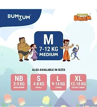 Bumtum Chhota Bheem Premium Baby Pull-Up Diaper Pants with Aloe Vera ,Wetness Indicator and 12 Hours Absorpti-thumb2