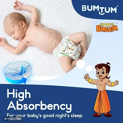 BUMTUM Chota Bheem Baby Diaper Pants with Leakage Protecti - L  (56 Pieces)-thumb4