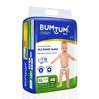 Bumtum Baby Diaper Pants, XL Size, 48 Count, Double Layer Leakage Protection Infused With Aloe Vera, Cottony Soft High Absorb Technology (Pack of 1)-thumb2