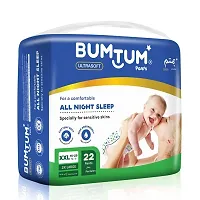 Bumtum Baby Diaper Pants, XX-Large Size, Double Layer Leakage Protection Infused With Aloe Vera, Cottony Soft High Absorb Technology (Pack of 1, 22 Pcs. per pack)-thumb2