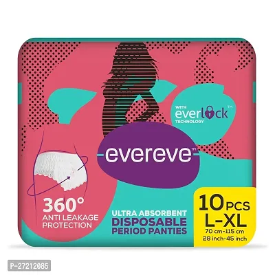 EverEve Ultra Absorbent Disposable Period Panties, L-XL, 10Pcs-thumb0