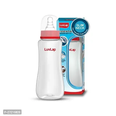 LuvLap Anti-Colic Wide Neck Natura Flo Baby Feeding Bottle, 250ml, New Born/Infants/Toddler Upto 3 Years, BPA Free