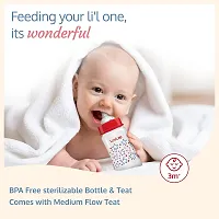 LuvLap Anti-Colic Wide Neck Natura Flo Baby Feeding Bottle, 250ml (Pack of 2), New Born/Infants/Toddler Upto 3 Years, Stars, BPA Free-thumb4