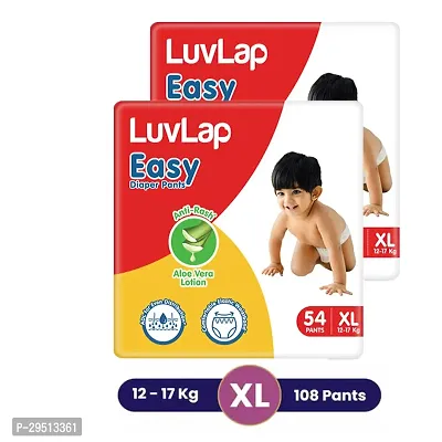 LuvLap Easy Diaper Pants, Extra Large, Pack of 108, For Babies Upto 12-17Kg Pack of 2