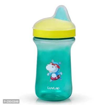 LuvLap Happy Hippo Hard Spout Sipper for Infant 300ml-thumb0