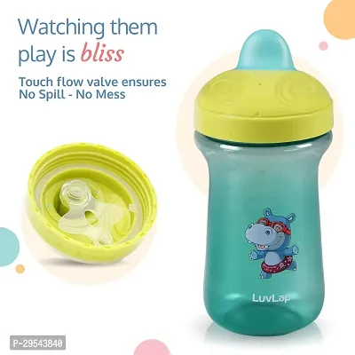 LuvLap Happy Hippo Hard Spout Sipper for Infant 300ml-thumb3