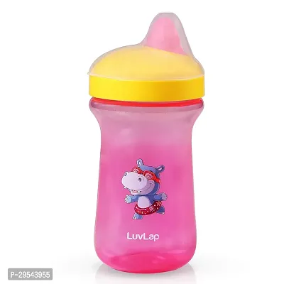 LuvLap Happy Hippo Hard Spout Sipper for Infant 300ml-thumb0