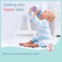 LuvLap Happy Hippo Hard Spout Sipper for Infant 300ml-thumb1