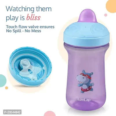 LuvLap Happy Hippo Hard Spout Sipper for Infant 300ml-thumb5